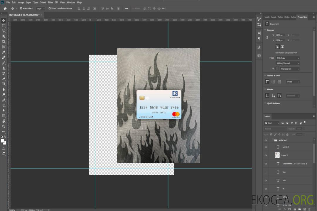 Grèce Alpha Bank mastercard photolook recto template Grèce Alpha Bank mastercard photolook recto template
